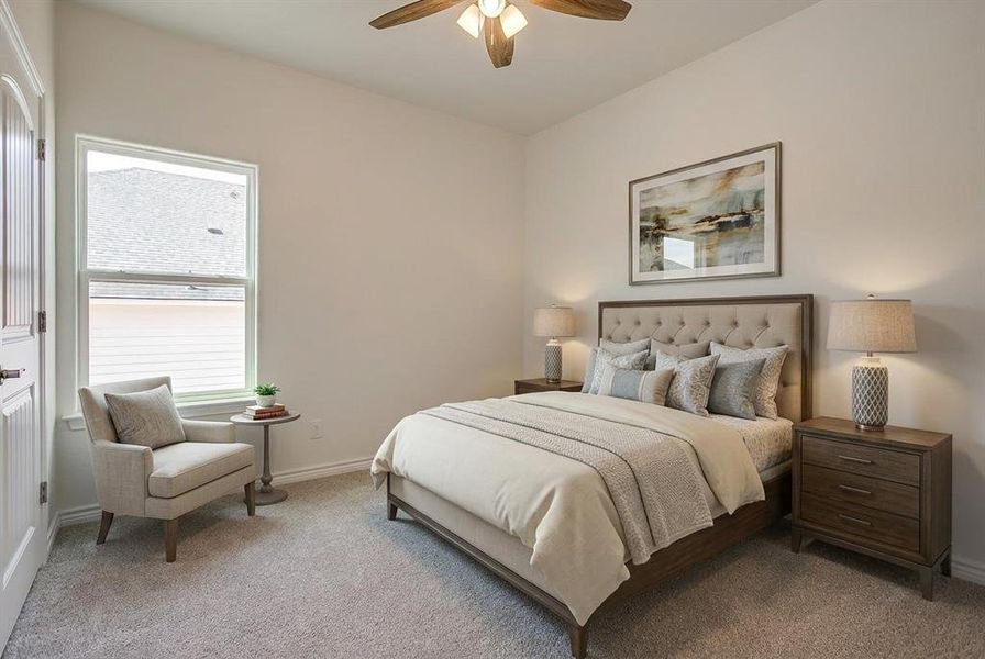 Furnished interior view inside a new home in , Covington (Image 9).