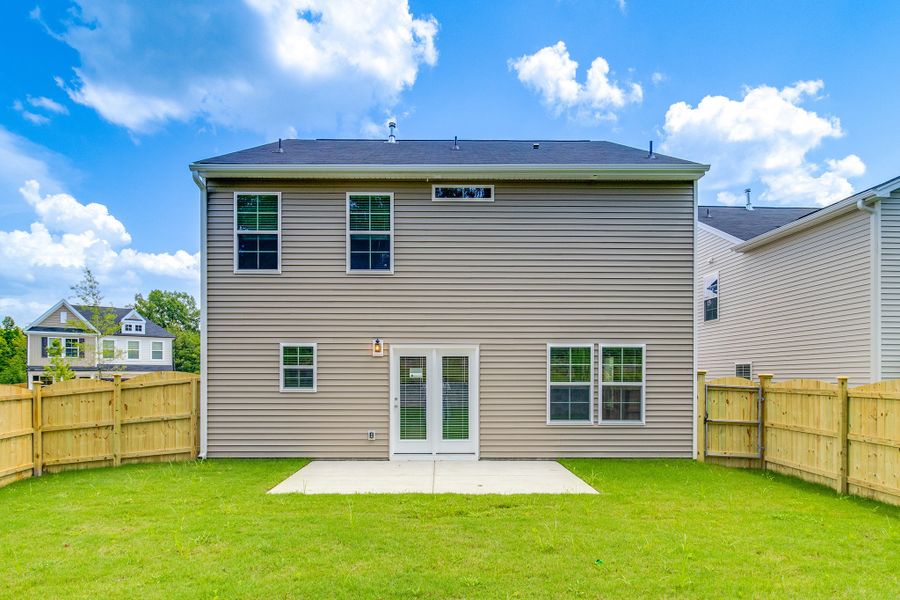 Exterior details and patio area of a home in Bluefield, Lexington (Image 24).