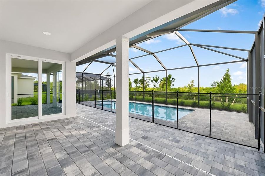 Exterior details and patio area of a home in Lennar at Turnleaf, Punta Gorda (Image 3). Exterior details and patio area of a home in Lennar at Turnleaf, Punta Gorda (Image 3).