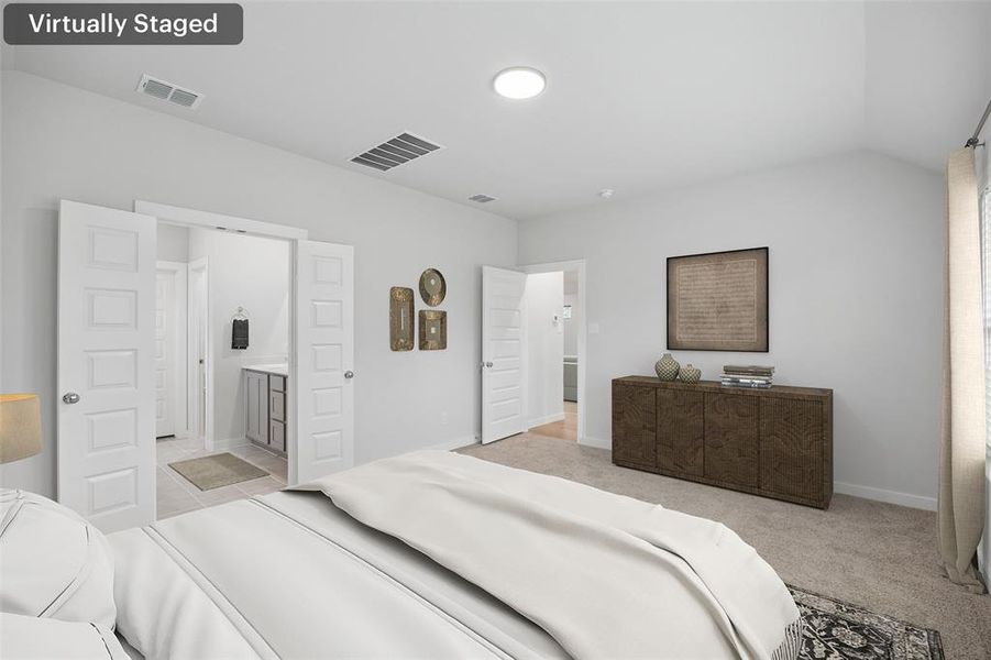 Furnished interior view inside a new home in , Lavon (Image 10).