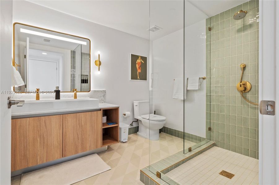 Furnished interior view inside a new home in , Miami (Image 16). Furnished interior view inside a new home in , Miami (Image 16).