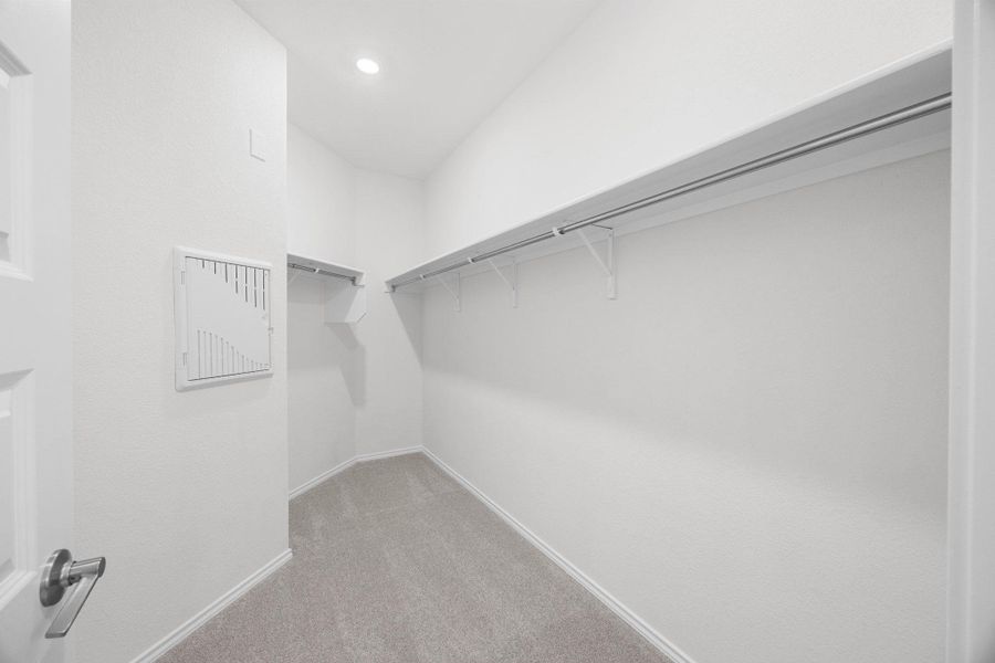 Spacious, unfurnished interior of a new home in Retreat at San Gabriel, Georgetown (Image 23). Spacious, unfurnished interior of a new home in Retreat at San Gabriel, Georgetown (Image 23).