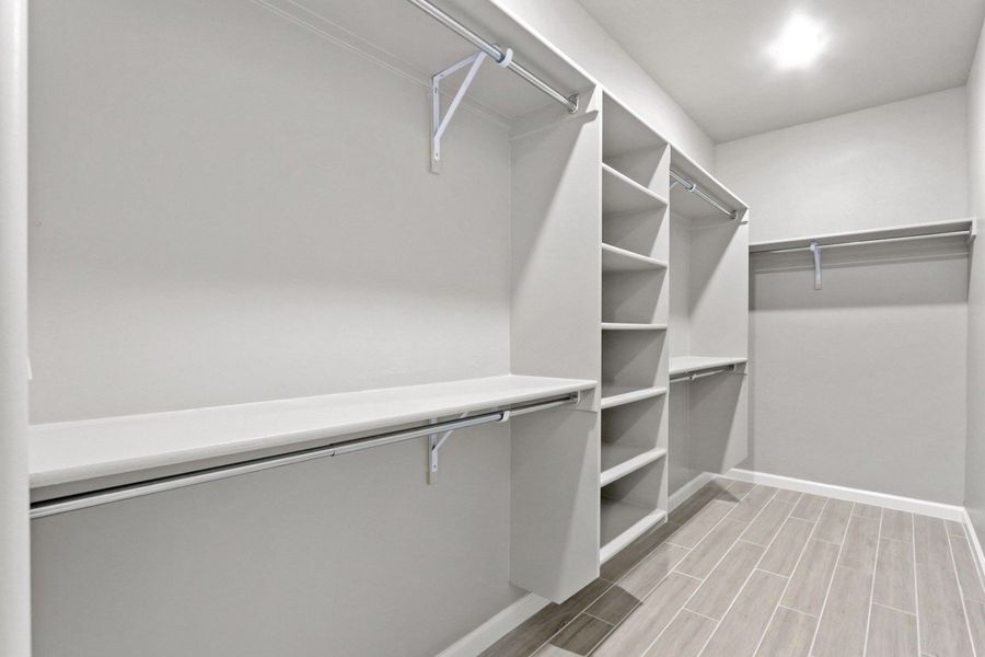 Representative furnished interior of a home built from the Pershing by Hakes Brothers in Paseo Del Este, El Paso (Image 26).