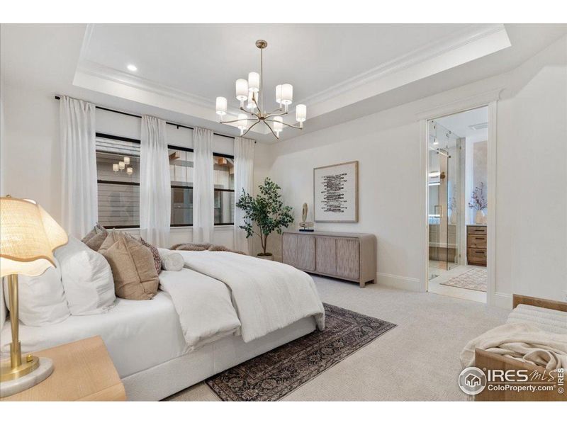 Furnished interior view inside a new home in , Berthoud (Image 37). Furnished interior view inside a new home in , Berthoud (Image 37).