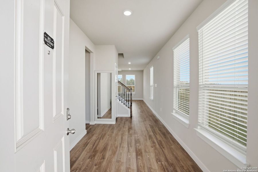 Spacious, unfurnished interior of a new home in Morgan Meadows, San Antonio (Image 39).