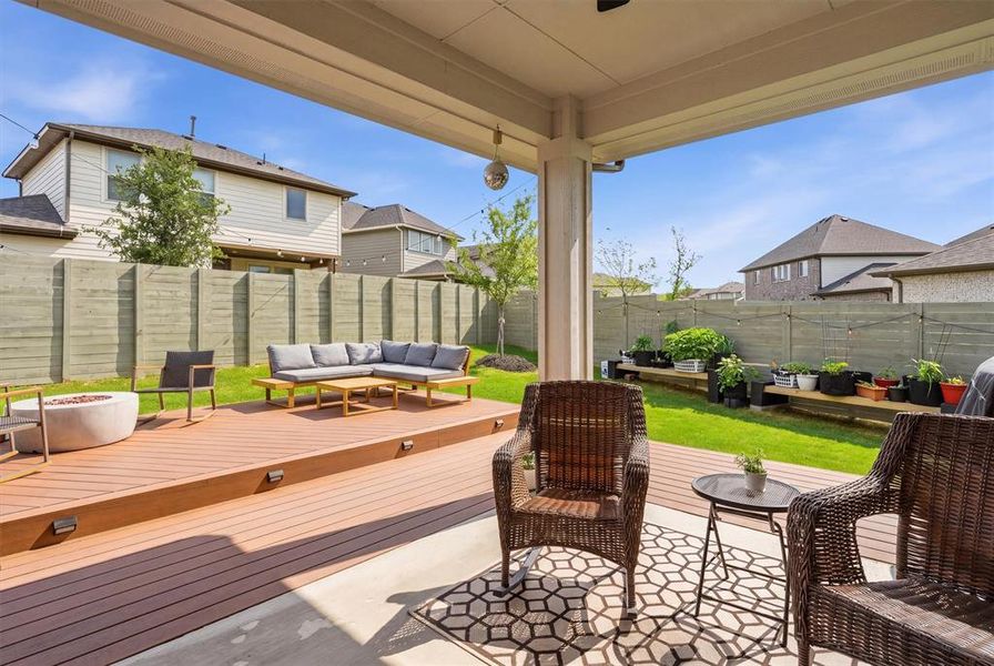 Exterior details and patio area of a home in , Argyle (Image 22).
