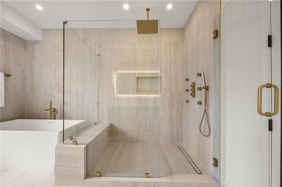 Furnished interior view inside a new home in , Atlanta (Image 40). Furnished interior view inside a new home in , Atlanta (Image 40).