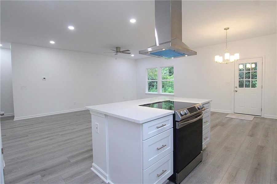 Furnished interior view inside a new home in , Austell (Image 28).