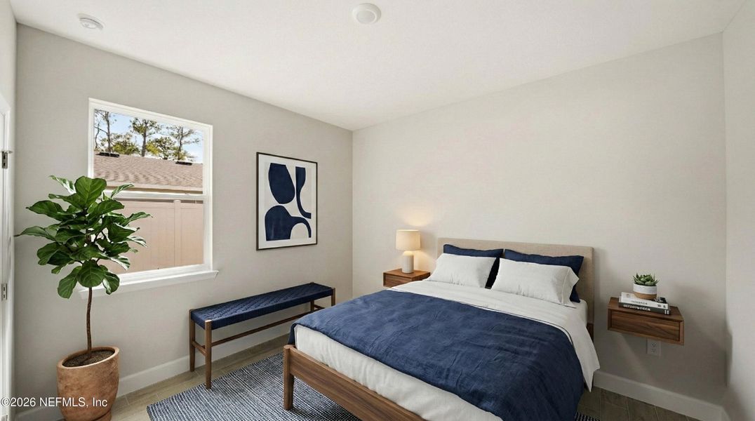 Furnished interior view inside a new home in , Palm Coast (Image 8).