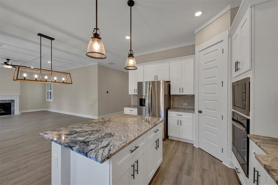 Furnished interior view inside a new home in , Ball Ground (Image 9).