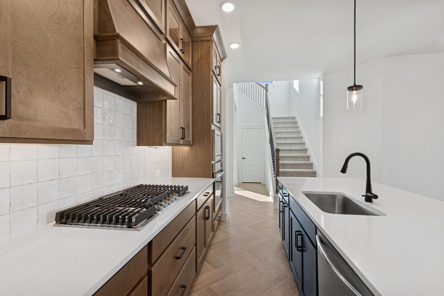 Furnished interior view inside a new home in , Katy (Image 8).
