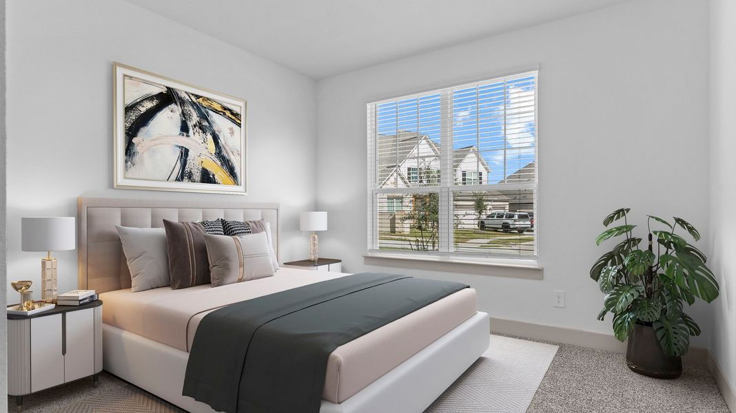 Representative furnished interior of a home built from the Cardinale by D.R. Horton in Westland Ranch 60' Homesites, League City (Image 20). Representative furnished interior of a home built from the Cardinale by D.R. Horton in Westland Ranch 60' Homesites, League City (Image 20).