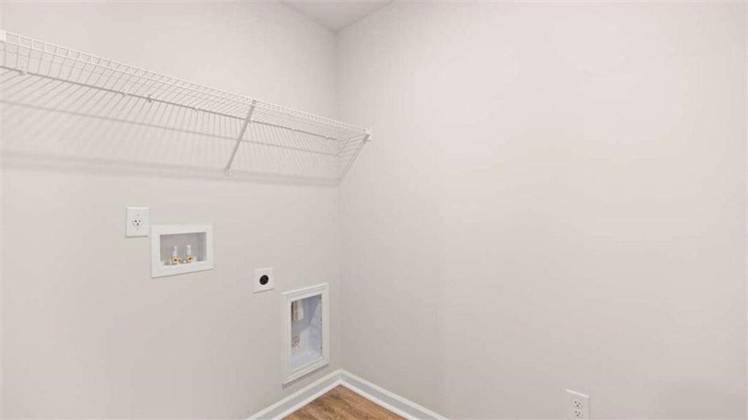 Spacious, unfurnished interior of a new home in Preserve at Dove Creek, Statham (Image 24).