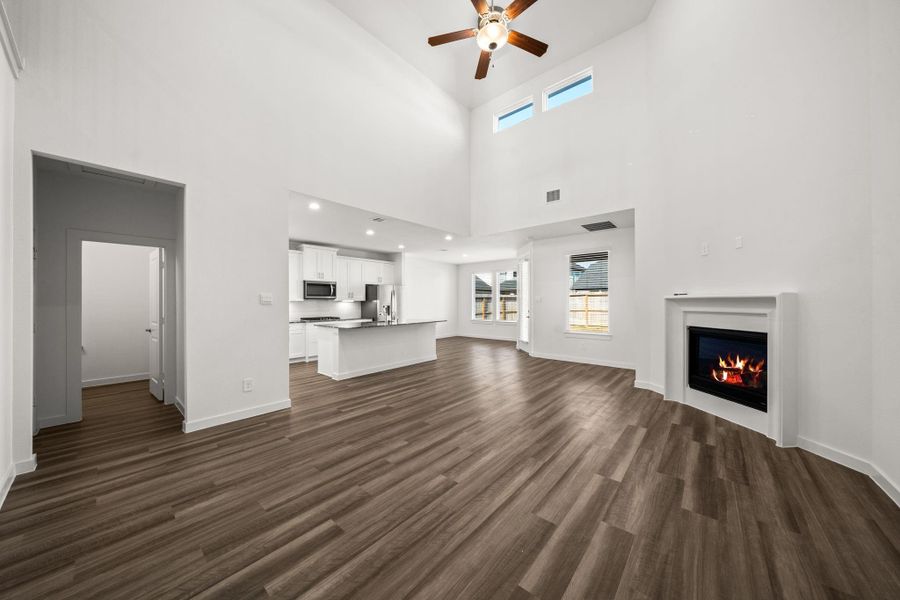 Spacious, unfurnished interior of a new home in Harvest Green, Richmond (Image 46). Spacious, unfurnished interior of a new home in Harvest Green, Richmond (Image 46).