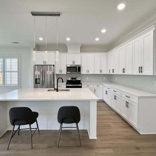 Furnished interior view inside a new home in , North Charleston (Image 15).