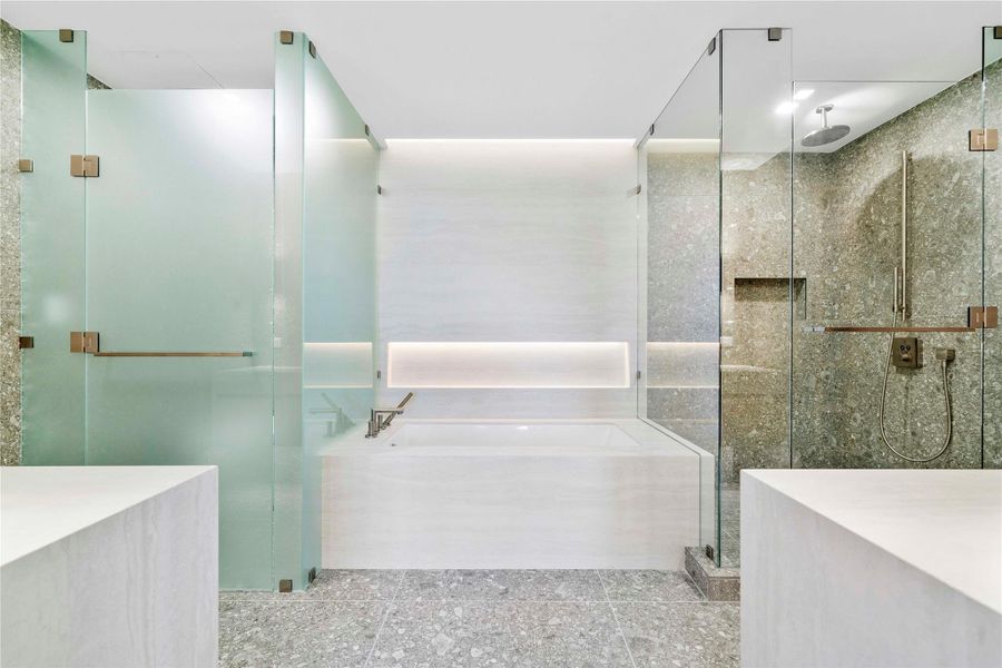 Furnished interior view inside a new home in Casamar, Pompano Beach (Image 13). Furnished interior view inside a new home in Casamar, Pompano Beach (Image 13).