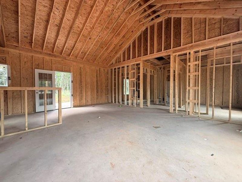 In-progress construction of a new home in , Temple, GA (Image 7).