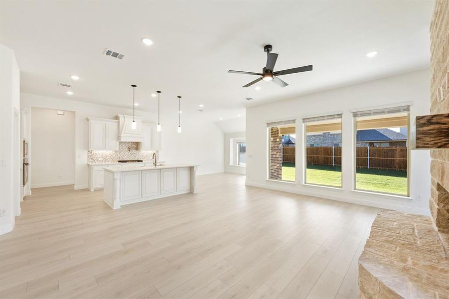 Spacious, unfurnished interior of a new home in Meadow Vista 60-65, Anna (Image 21). Spacious, unfurnished interior of a new home in Meadow Vista 60-65, Anna (Image 21).