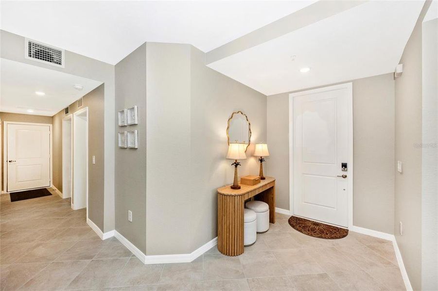 Furnished interior view inside a new home in Wellen Park Golf & Country Club, Venice (Image 11).