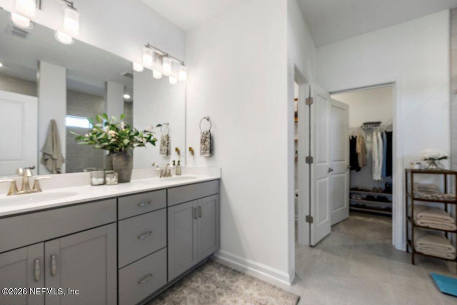 Furnished interior view inside a new home in , Green Cove Springs (Image 17).