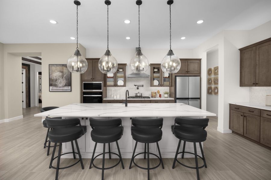 Kitchen - Mountain View Ranch Model