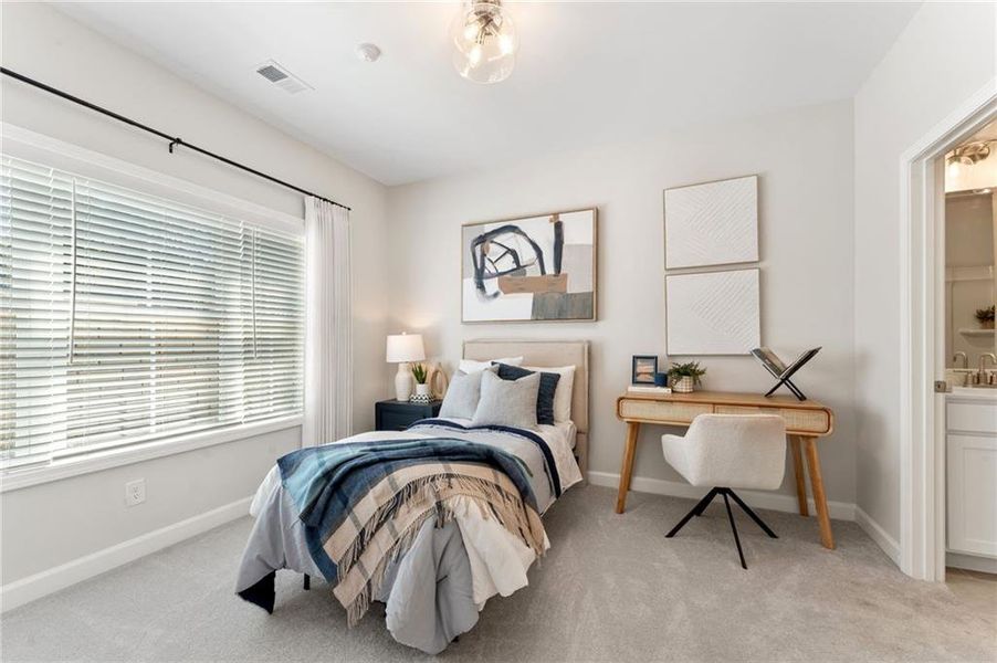 Furnished interior view inside a new home in East Park Village, Kennesaw (Image 4). Furnished interior view inside a new home in East Park Village, Kennesaw (Image 4).