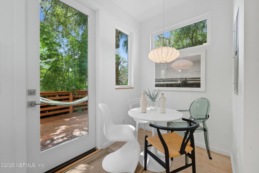 Furnished interior view inside a new home in , St. Augustine (Image 15). Furnished interior view inside a new home in , St. Augustine (Image 15).