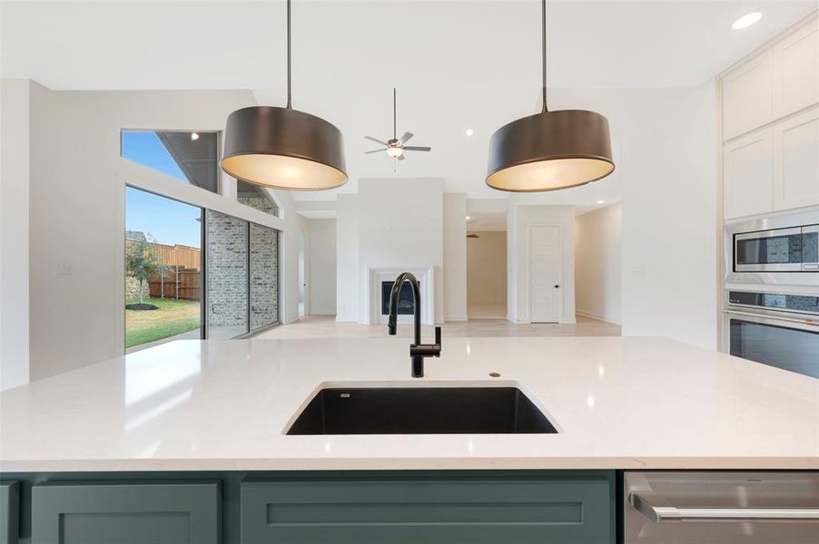 Close-up of interior finishes inside a home in Terraces – Estates, Rockwall (Image 14).