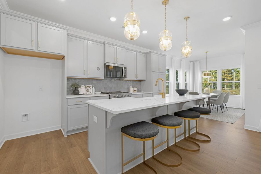 Furnished interior view inside a new home in Stonebridge Fairways, Monroe (Image 3). Furnished interior view inside a new home in Stonebridge Fairways, Monroe (Image 3).
