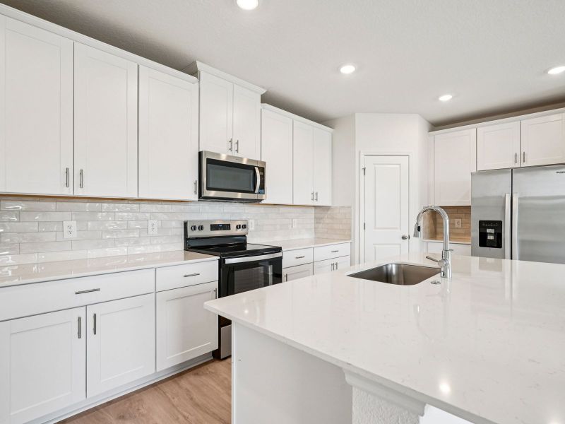 Furnished interior view inside a new home in The Reserve at Hammock Oaks - Signature Series, Lady Lake (Image 3).