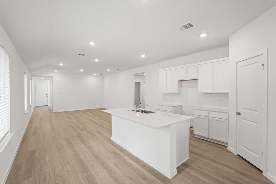 Furnished interior view inside a new home in Presswoods, Splendora (Image 5).