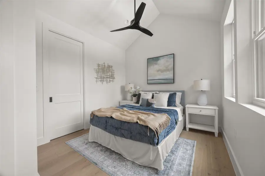Furnished interior view inside a new home in , Austin (Image 35).