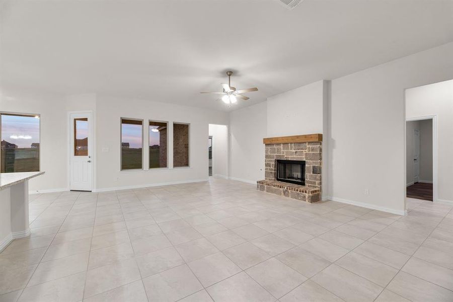 Spacious, unfurnished interior of a new home in Fairview Meadows, New Fairview (Image 19). Spacious, unfurnished interior of a new home in Fairview Meadows, New Fairview (Image 19).