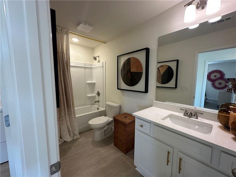 Furnished interior view inside a new home in Mulberry Summit, Flowery Branch (Image 7).