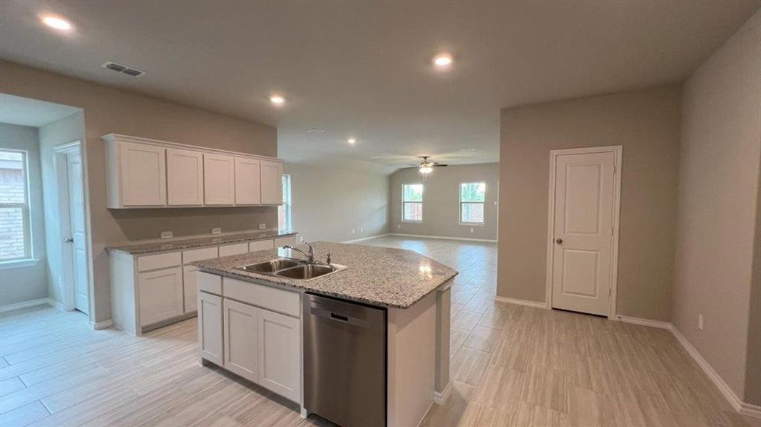 Furnished interior view inside a new home in Rosewood at Beltmill, Fort Worth (Image 7). Furnished interior view inside a new home in Rosewood at Beltmill, Fort Worth (Image 7).