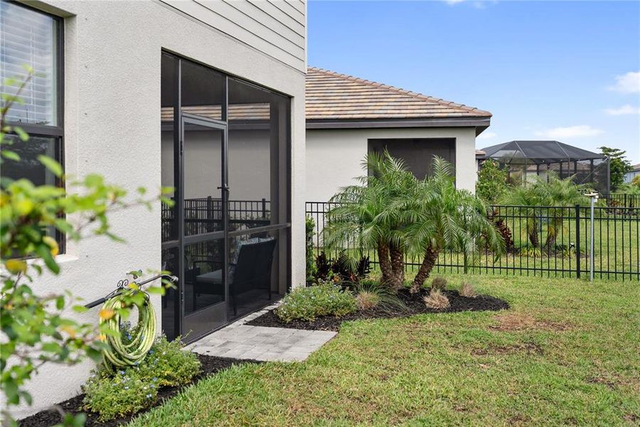 Exterior details and patio area of a home in , Lakewood Ranch (Image 24). Exterior details and patio area of a home in , Lakewood Ranch (Image 24).