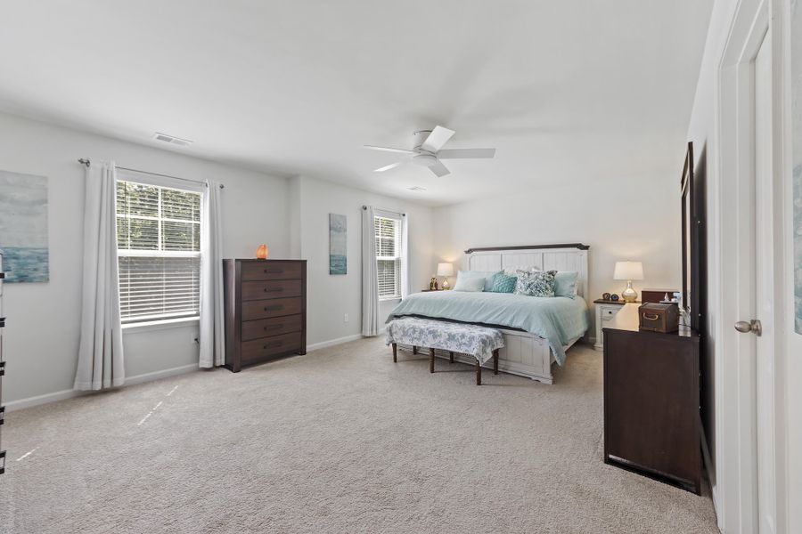 Furnished interior view inside a new home in The Ponds, Summerville (Image 4).