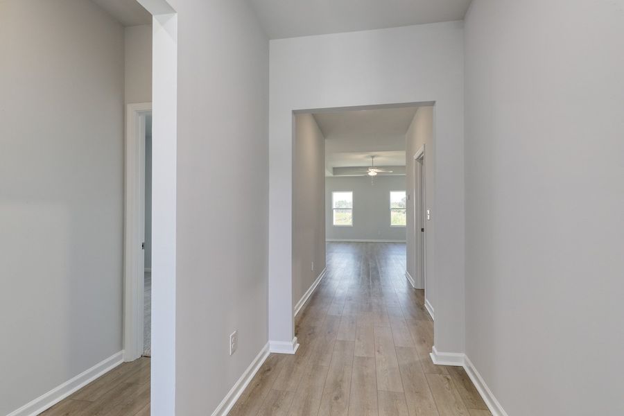 Spacious, unfurnished interior of a new home in Garden Grove, Conway (Image 18). Spacious, unfurnished interior of a new home in Garden Grove, Conway (Image 18).