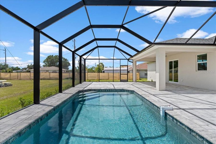 Exterior details and patio area of a home in , Englewood (Image 2). Exterior details and patio area of a home in , Englewood (Image 2).