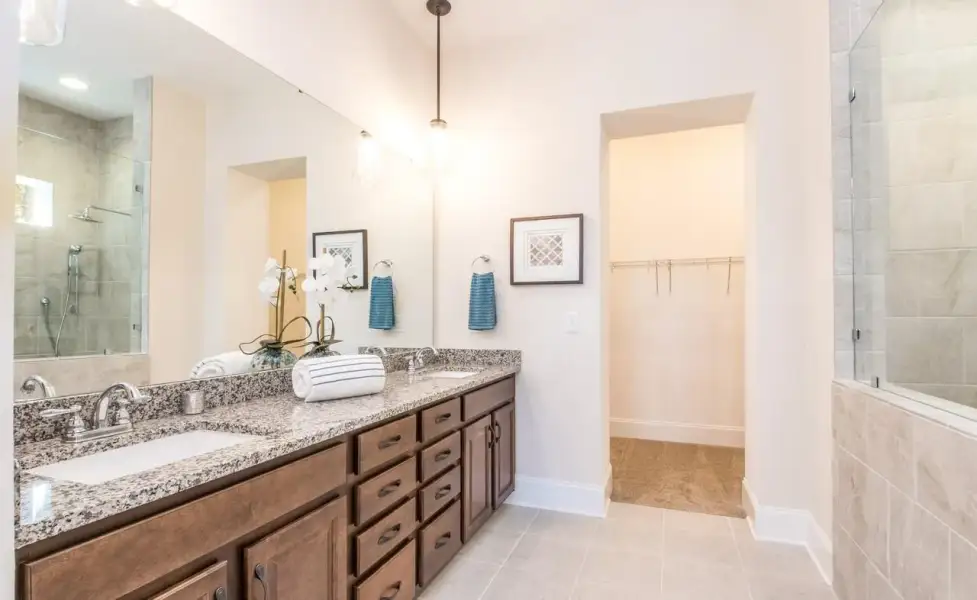 Representative furnished interior of a home built from the Muirfield by Greybrook Homes in Shepherds Trace, Clover (Image 15).