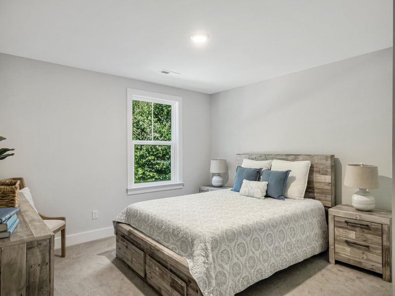 Furnished interior view inside a new home in , James Island (Image 45).
