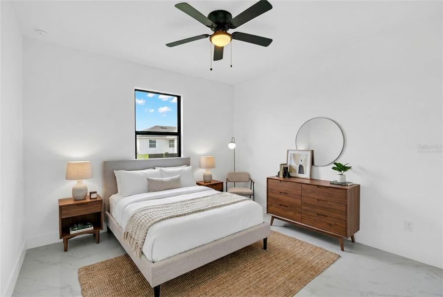 Furnished interior view inside a new home in , Lehigh Acres (Image 15).