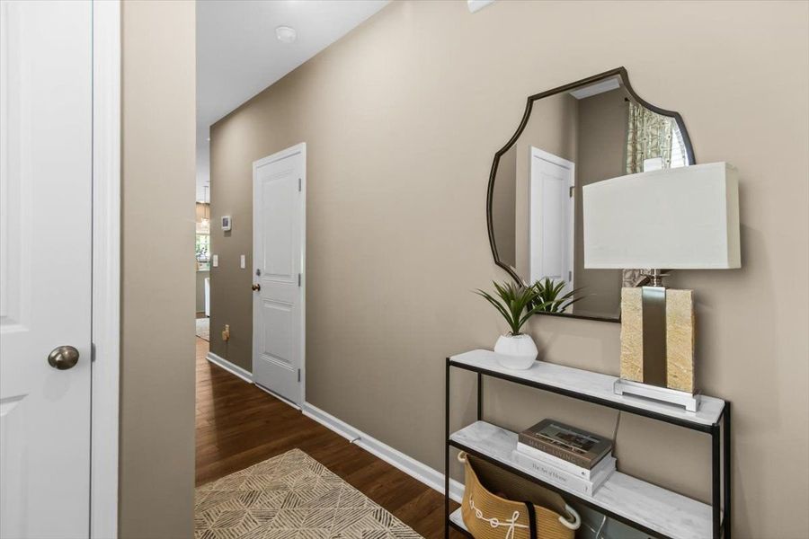 Furnished interior view inside a new home in Gardner Heights, Greer (Image 12). Furnished interior view inside a new home in Gardner Heights, Greer (Image 12).