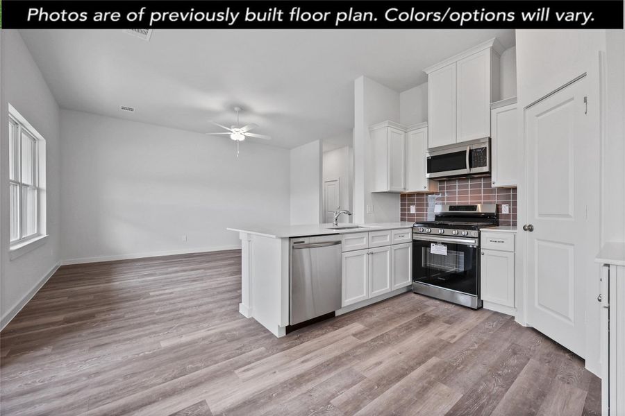 Furnished interior view inside a new home in Grand Oaks Reserve, Cleveland (Image 3).