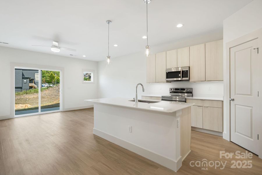 Furnished interior view inside a new home in , Asheville (Image 5). Furnished interior view inside a new home in , Asheville (Image 5).
