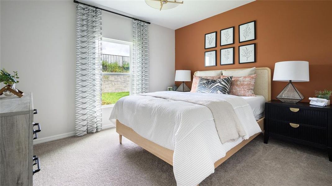 Furnished interior view inside a new home in Two Rivers, Zephyrhills (Image 14). Furnished interior view inside a new home in Two Rivers, Zephyrhills (Image 14).