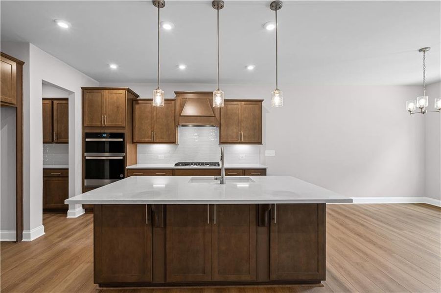 Furnished interior view inside a new home in Reunion, Hoschton (Image 14).