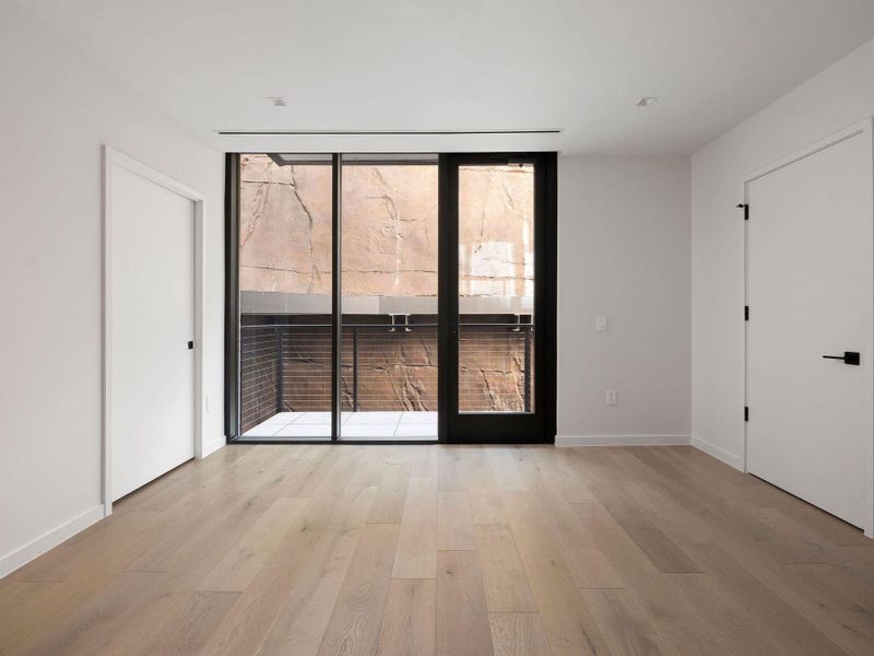 Spacious, unfurnished interior of a new home in The Colorfield, Austin (Image 24).