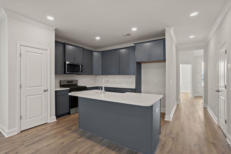 Furnished interior view inside a new home in , Greenwood (Image 8).