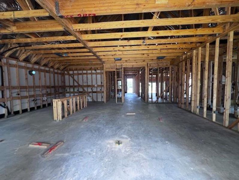 In-progress construction of a new home in Evergreen 55', Conroe, TX (Image 3). In-progress construction of a new home in Evergreen 55', Conroe, TX (Image 3).